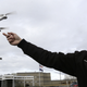 Jon McBride, who designs and builds drones with Digital Defense Surveillance, flies a training drone for members of the the Box Elder County Sheriff’s Office search and rescue team, during a demonstration, in Brigham City, Utah. Image Credit: Rick Bowmer/AP Images